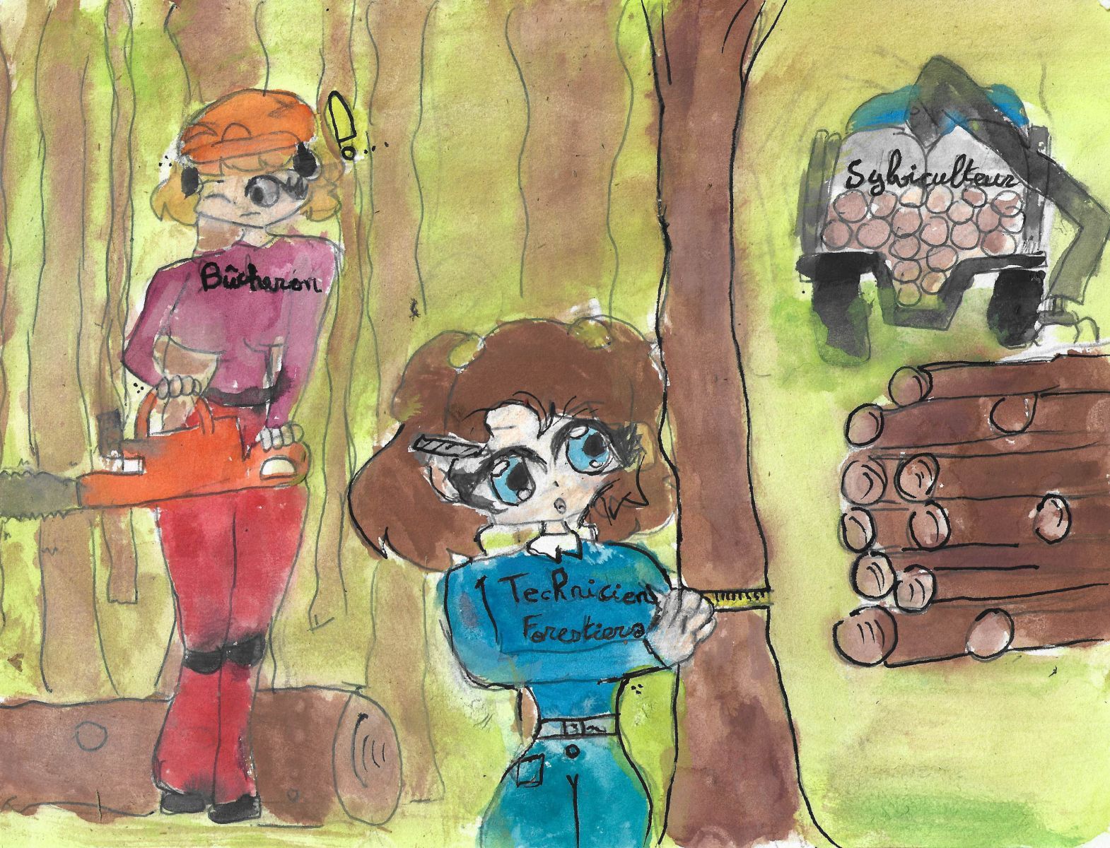 Catégorie 9 à 12 ans - 1er prix : Lana