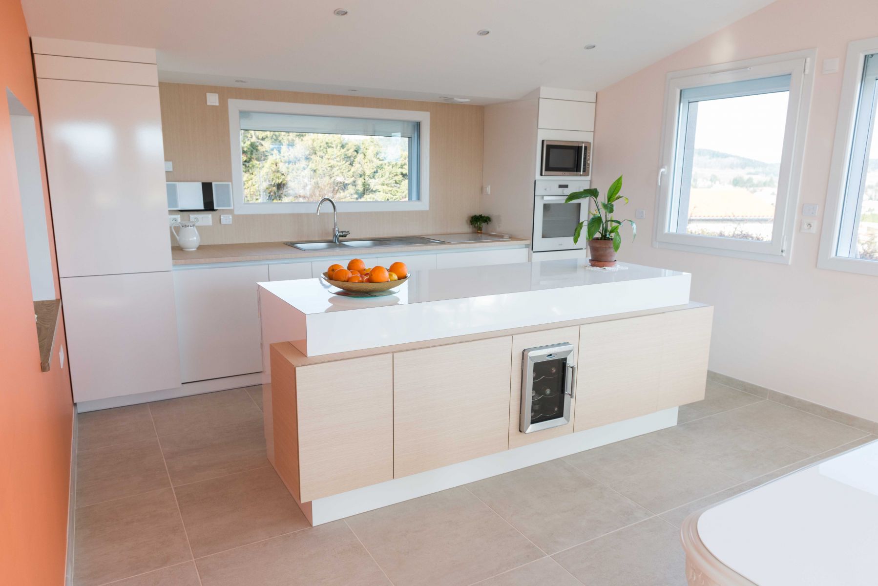 Cuisine pour un particulier. Crédit création : JERHOME / Crédit photo : Annelie Boivin (An'libellule)