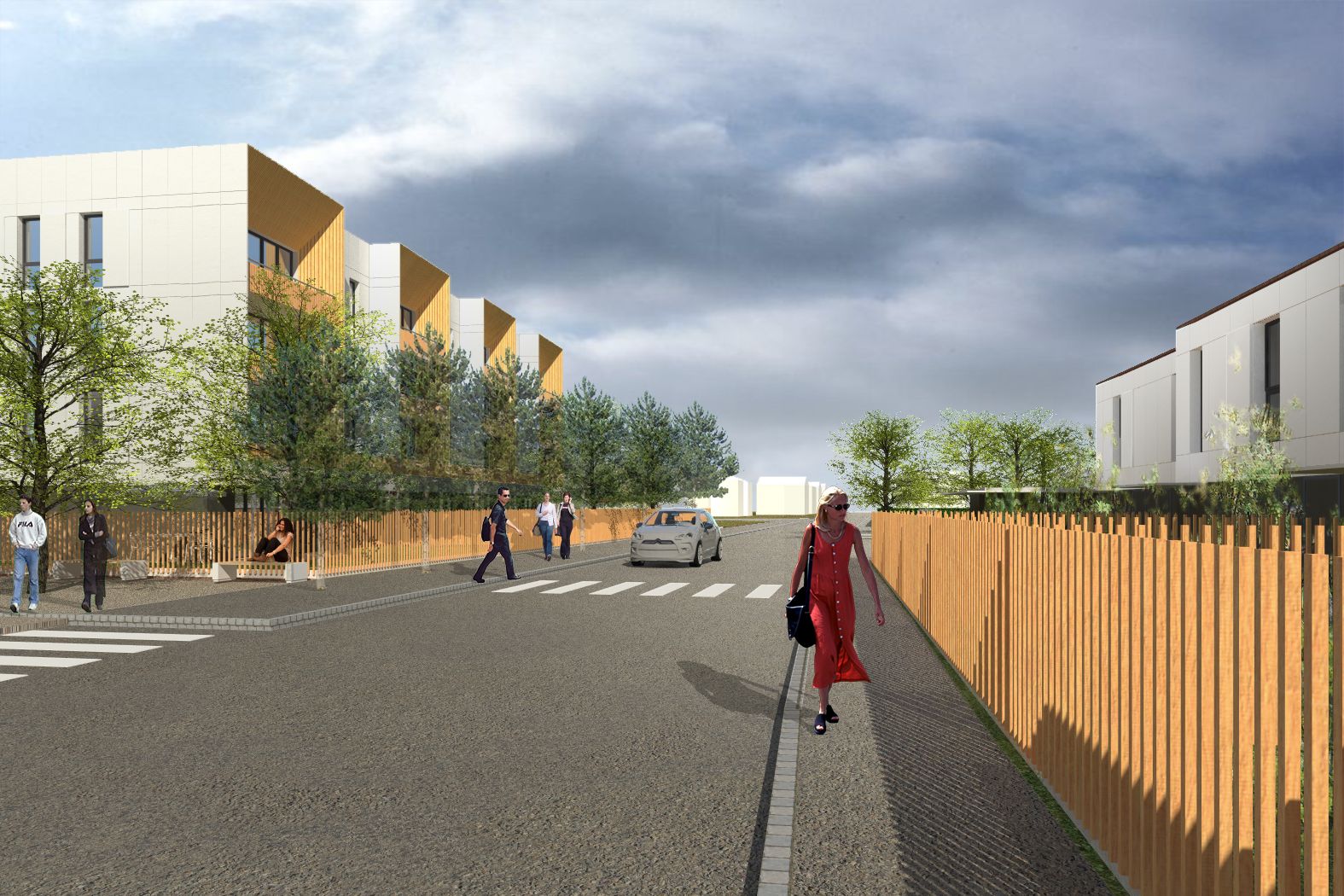 Logements la Madeleine à Montbrison - Architecte : Archipente